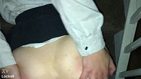 Dude this teen slut's ass stretches nasty on cock