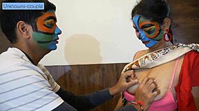 hot babysitter kavita lustfully fucks horny golu part one