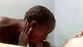 Pregnant schoolgirl sucks small cock then takes doggystyle pounding from old teacher