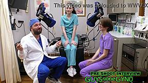 i can't believe nurse azra iahmir and virgin luci starr milked my cum