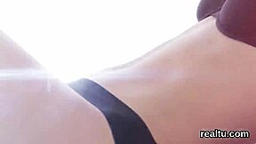 😈 czech teen stripped in mall... now riding cock pov style 🍑💦