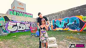 little pissed latina vs monster cock deepthroat outdoors?