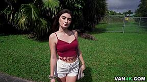 Mae Milano Bounces On Milan Ponjevic's Monster Cock Deepthroat Cowgirl