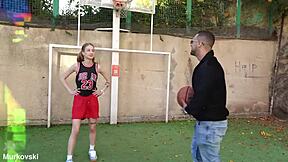 Street pickup artist meets basketball stud—what wild sex follows?