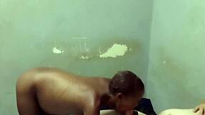 Pregnant schoolgirl sucks small cock then takes doggystyle pounding from old teacher