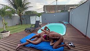 Petite Latina Maid Craves Double Bareback?