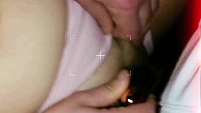 Cuñada loves public tight pussy sex making me cum twice on her legs?? 😈