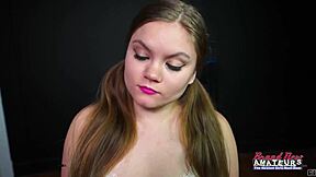 Petite Brunette Lauren Webcam Sloppy Deepthroat Rimjob Swallow