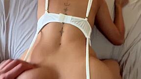 perfect college goth ass bent over for deep pounding