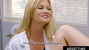 kenzie reeves squirts all over her milf doc's face