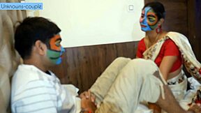 hot babysitter kavita lustfully fucks horny golu part one