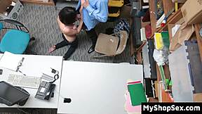 Burglar teen thief fucked hard bent over for freedom myshopsex