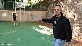 Street pickup artist meets basketball stud—what wild sex follows?