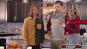 Hot Teen And Milf Swallow Monster Cock In Wild Group Fuck