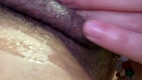stepdaughter's wet pussy squirts hard before studying 😩🔥 smells like pure sex