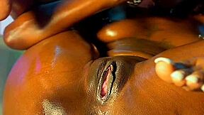 my pussy squirts like crazy fountain when i ride this toy pov.