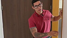 Latina wife convinces husband she needs college boy's cock