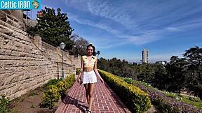 Bianca Gives Petite Teen Full Gfe With Public Creampie Fuck