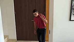 Latina wife convinces husband she needs college boy's cock