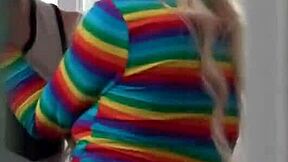 stepbro and stepsis fuck secretly until caught spying