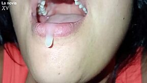 close-up blowjob feels like she's sucking you off right now... swallowed every drop for valentine's 😍