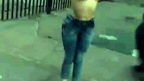 Cute Latina Big Ass Tits Masturbate Outdoor Public