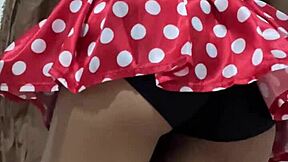 petite babe in halloween suit craves monster cock stretching tight pussy