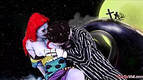 Joanna Angel Deepthroats in Nightmare Before Christmas Parody