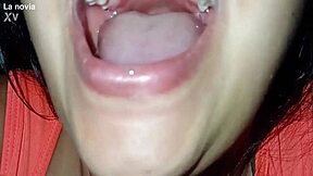 close-up blowjob feels like she's sucking you off right now... swallowed every drop for valentine's 😍