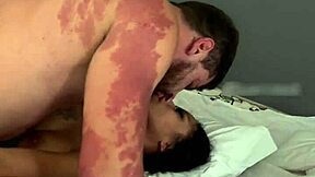 Submissive young cousin licked and fucked raw by horny swinger couple