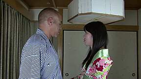 White cock owning this japanese geisha pussy close up now?