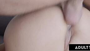 hey stepdad-in-law, alexis tae bends over offering tight ebony ass while boyfriend waits??