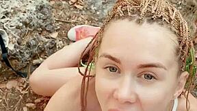 aren't you craving my cumshot while we hike the forest trail?