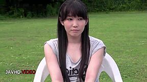 yui kasugano shoves dildo deep in outdoor asian ecstasy frenzy