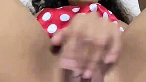 petite babe in halloween suit craves monster cock stretching tight pussy