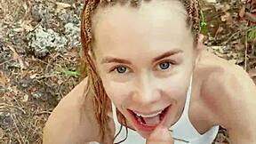 aren't you craving my cumshot while we hike the forest trail?