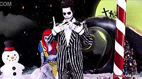 Joanna Angel Deepthroats in Nightmare Before Christmas Parody