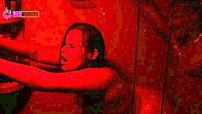 Big black cock bareback fucks curvy interracial hottie in shower