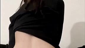 american exchange student masturbates to squirting orgasm!