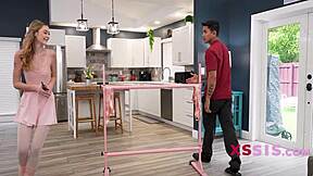 Tutu Tied Deep: Flexible Step Sis Della Cate Ravaged by Arin Jones