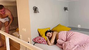 woke up my skinny slut gf just to pound her doggystyle! 😈