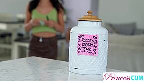 aria valencia! grab my titties while rion king doggy creampies me!