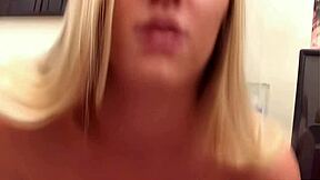Why Does This Blonde Babe Swallow Every Drop After Sucking Cock?