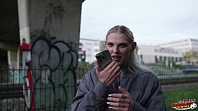 Blonde Fitness Model Lexi Star's German Scout Casting Fuck!