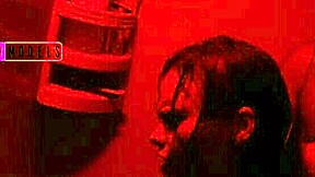 Big black cock bareback fucks curvy interracial hottie in shower