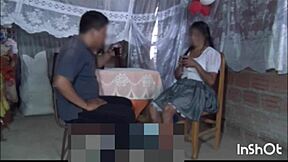 he pounds her tight bolivian cholita ass anally