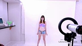 oh daddy, fuck this shy gorgeous model in her audition!