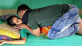 newlywed desi bride sneaks neighbor in for rough pussy pounding session