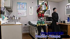 luci starr spreads shaved pussy for dr tampa