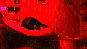 Big black cock bareback fucks curvy interracial hottie in shower